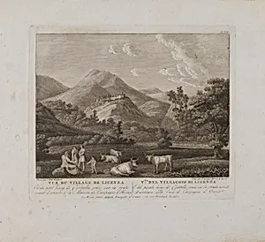 Vue du Village de Licenzo (no. VI)