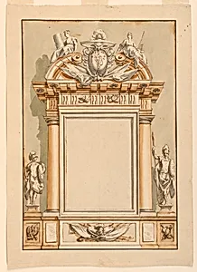 Wall Decoration with Military Attributes