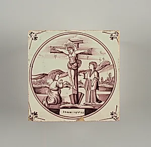 Wall tile by Unknown