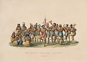 War Dance of the Sauks and Foxes