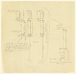 Windows and Bookcase, Entrance Hall and Study, Henry J. Allen Residence, Wichita, Kansas