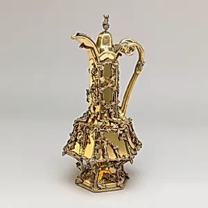 Wine Pitcher with Putti, Vines, and Goats