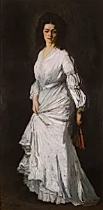 Woman in White: Portrait of Eugenie Stein