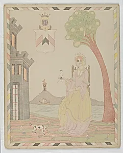 Woman Seated on Chair