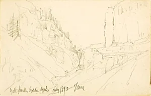 Yellowstone Park, Golden Gate