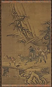 Zhong Kui and Demons Crossing a Bridge