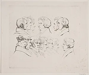 12 portrætter (Rom 1825)
