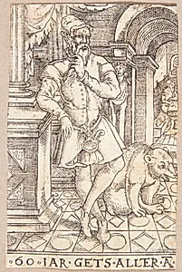 60-års alderen (Gets Alter A) by Balthasar Jenichen