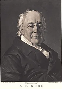 A.C. Krog by Peter Ilsted