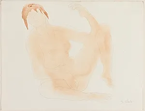 "A peine si, par les hublots es les fenêtres éclairées, je pus voir - visions rapides - des débauches hurlantes ..." by Auguste Rodin