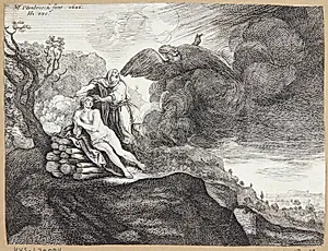 Abrahams offer by Moyses van Wtenbrouck