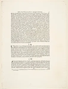Acqua Giulia-fontænen. Tekstblad by Giovanni Battista Piranesi