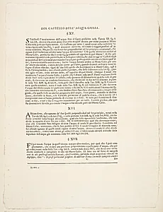Acqua Giulia-fontænen. Tekstblad by Giovanni Battista Piranesi