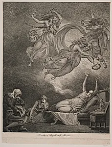 Act IV, Scene 2 of Henry the VIII by Shakespeare by Georg Christian Schule