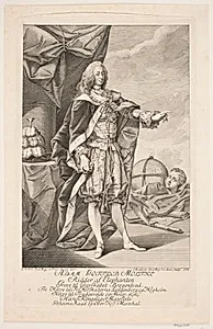Adam Gottlob Moltke by Odvardt Helmoldt de Lode