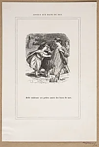 Adieux aux bains de mer by Lorenz Frølich