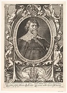 Admiral Jørgen Vind by Simon de Pas