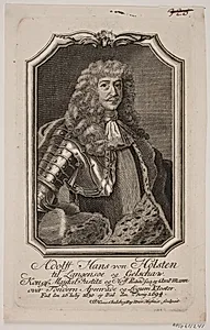 Adolph Hans von Holsten by Jonas Haas