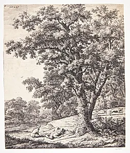 Adonis' død by Anthonie Waterloo