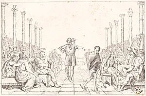 Ægirsgildet by Wilhelm Marstrand
