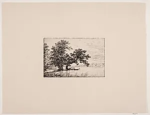 Aften ved Sorø by Axel Schovelin