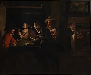 Afteninteriør by Wolfgang Heimbach