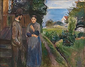 Aftenpassiar by Edvard Munch