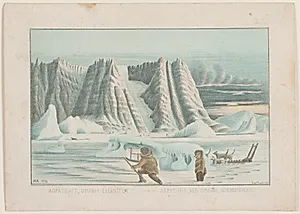 "Agpatsiait, Umánap erkânîtut. Agpatsiait, ved Umanak, Nordgrønland" by Lars Møller