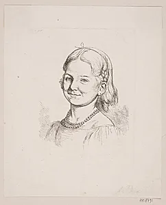 Albertine Feilberg som ung