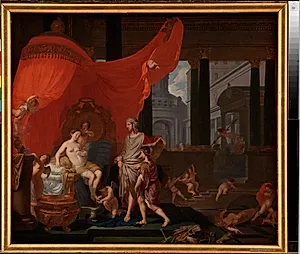 Alexanders og Roxanes bryllup by Gerard de Lairesse