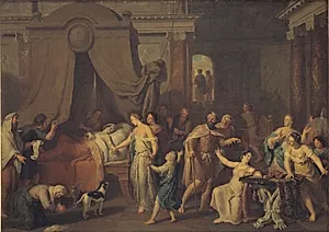 Alkestis og Admet by Gerard Hoet I