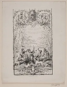 Alle brave jægeres skål by Adolph Kittendorff