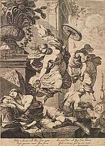 Allegori med Fortuna og en sovende kunstner by Dancker Danckerts
