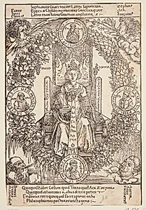Allegori over filosofien by Albrecht Dürer
