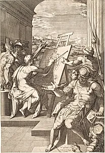 Allegori over malerkunsten (Pittura)