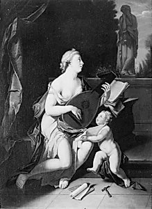 Allegori på musikken by Pieter van der Werff