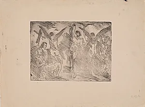 Allegorisk komposition by J.A. Jerichau (II)