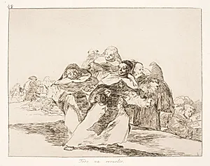 Alt går på tværs (42) by Francisco de Goya