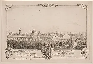 Amalienborg og Lysthaven by J.N. Schrøder