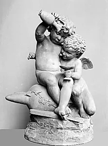Amor og Bacchus by W. Runeberg
