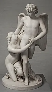 Amor og Psyche by Johan Tobias Sergel