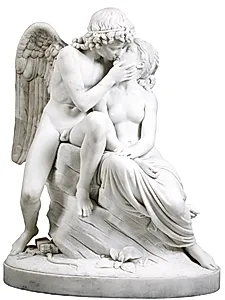 Amor og Psyche by Lauritz Prior