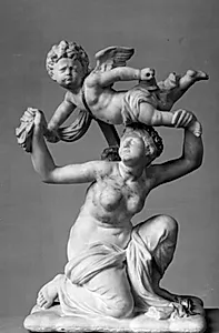 Amor og Psyke by Jan Claudius de Cock