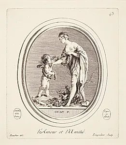 Amor og venskab by Madame de Pompadour