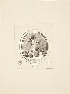 Amor by Madame de Pompadour