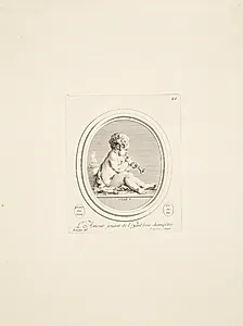 Amor spiller obo by Madame de Pompadour