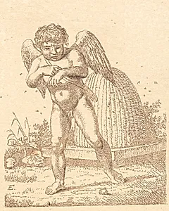 Amor stukken af bien by C.W. Eckersberg