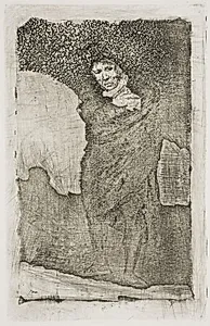 Andalusisk smugler (El embozado / El torero anciano) by Francisco de Goya