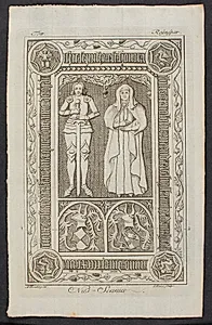 Anders Thott og hustrus gravsten by Jonas Haas