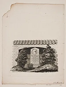 Andreas Christian Hviids Gravminde by Gerhard Ludvig Lahde